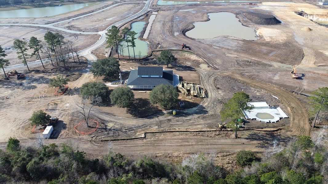 Site preparation for new homesites in The Forest at Black Bear, Longs (Image 14).