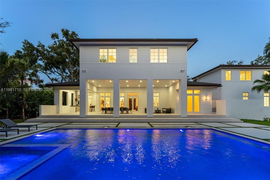 Exterior details and patio area of a home in , Palmetto Bay (Image 27).
