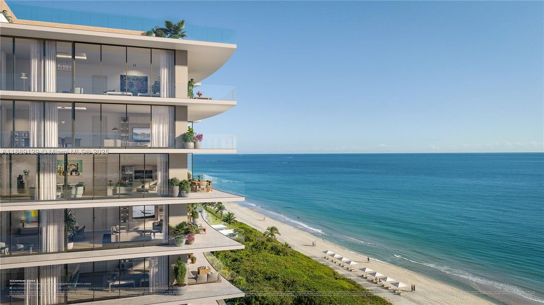 Condo located in Hillsboro Beach, FL showcasing its design and architecture (Image 3).