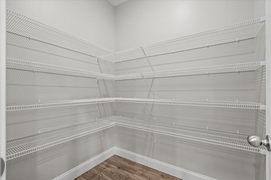 Representative unfurnished interior of a home built from the Enory by Enchanted Homes in Guadalupe Heights, Seguin (Image 43).