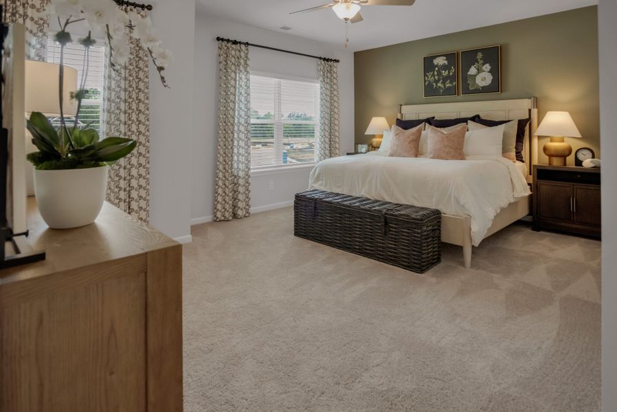 Furnished interior view inside a new home in Jackson Hills, Clarksville (Image 17). Furnished interior view inside a new home in Jackson Hills, Clarksville (Image 17).