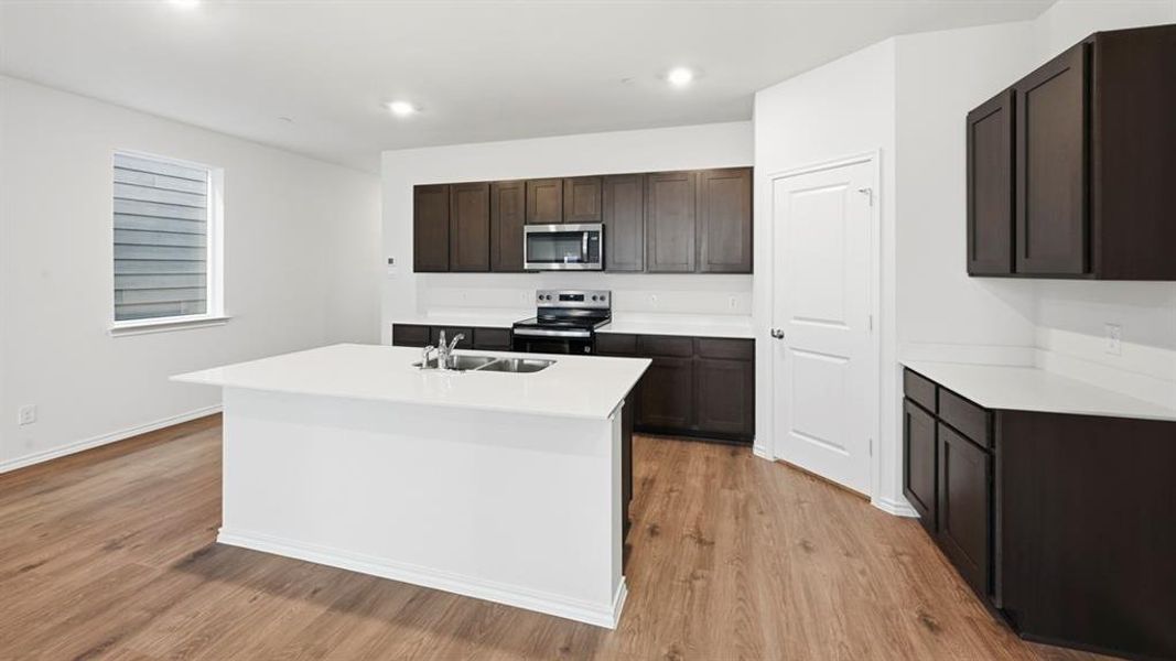 Furnished interior view inside a new home in Arbor Trails South, Princeton (Image 7).