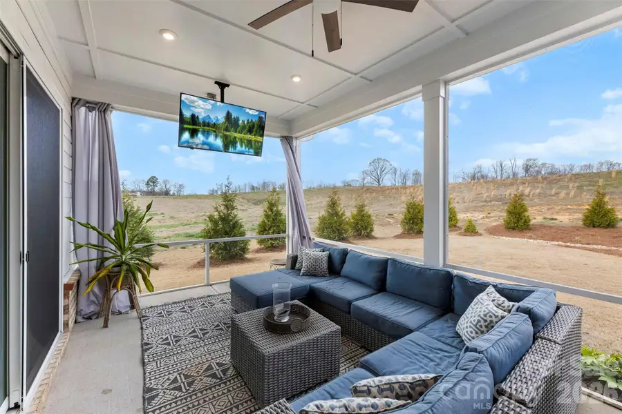 Exterior details and patio area of a home in , Belmont (Image 3).