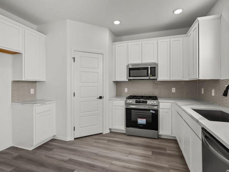 Furnished interior view inside a new home in Meadows at Oak Creek, San Antonio (Image 7).