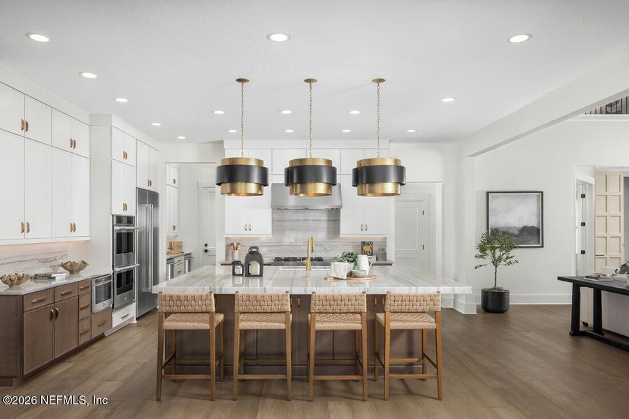 Furnished interior view inside a new home in , St. Augustine (Image 13).