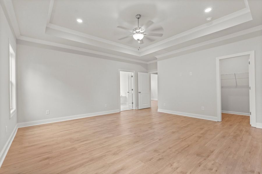 Representative unfurnished interior of a home built from the The Castleberry by The Providence Group in Aberdeen, Hoschton (Image 42).