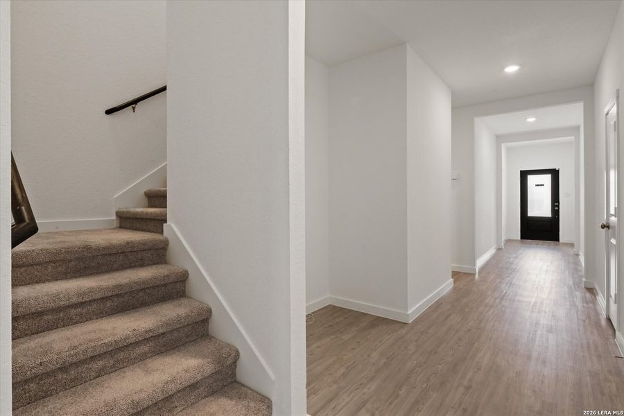 Spacious, unfurnished interior of a new home in Brookmill: Classic Collection, San Antonio (Image 32). Spacious, unfurnished interior of a new home in Brookmill: Classic Collection, San Antonio (Image 32).