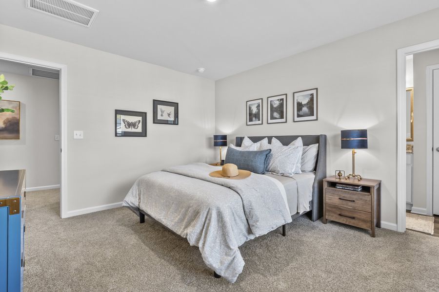 Representative furnished interior of a home built from the Hickory by McGuinn Homes in Greenlawn Village, Columbia (Image 17).
