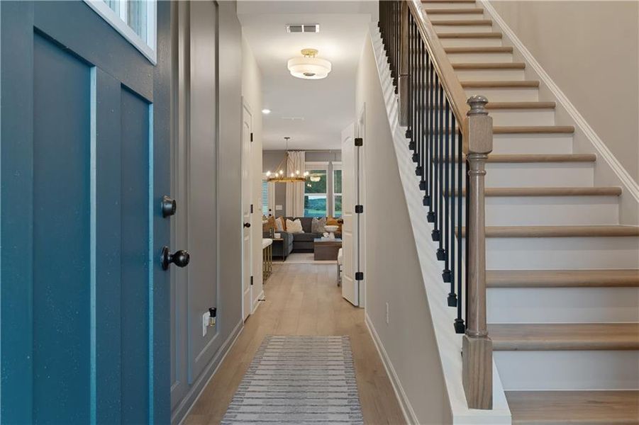 Furnished interior view inside a new home in Abbotts Crossing, Conyers (Image 5).