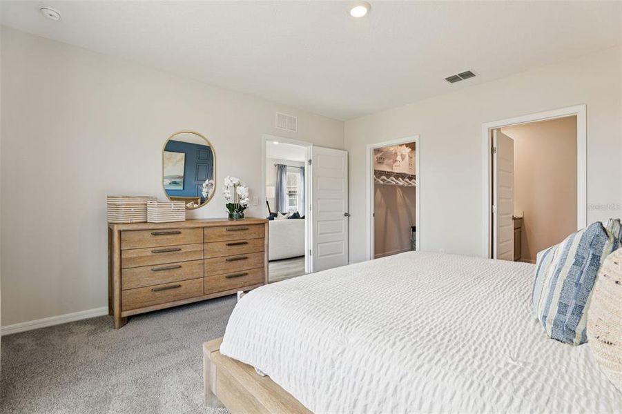 Furnished interior view inside a new home in , Winter Haven (Image 16). Furnished interior view inside a new home in , Winter Haven (Image 16).