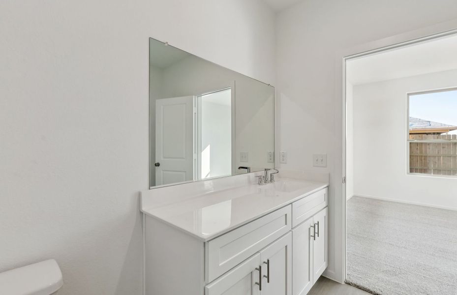 Furnished interior view inside a new home in Mavera, Conroe (Image 11).