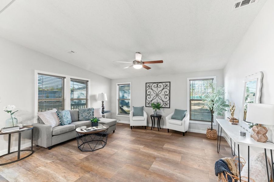 Furnished interior view inside a new home in , Moncks Corner (Image 8). Furnished interior view inside a new home in , Moncks Corner (Image 8).