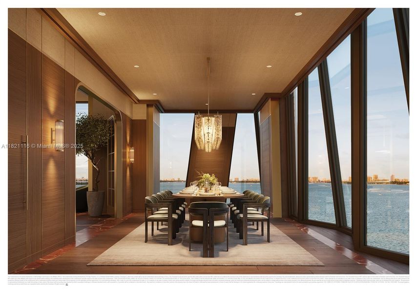 Furnished interior view inside a new home in Villa Miami, Miami (Image 16). Furnished interior view inside a new home in Villa Miami, Miami (Image 16).