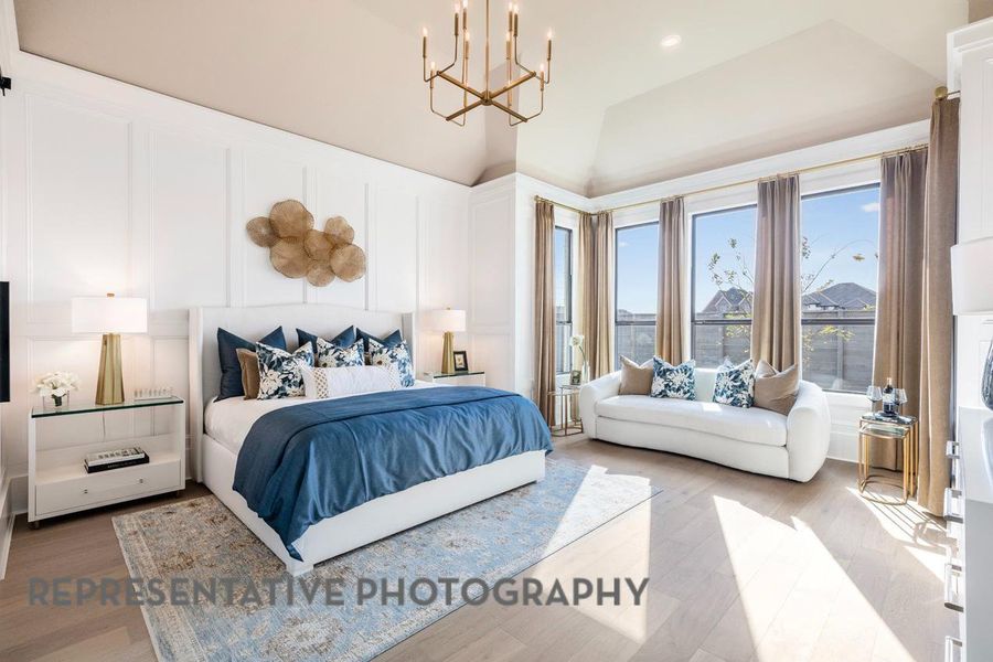 Furnished interior view inside a new home in Grange, Katy (Image 3).