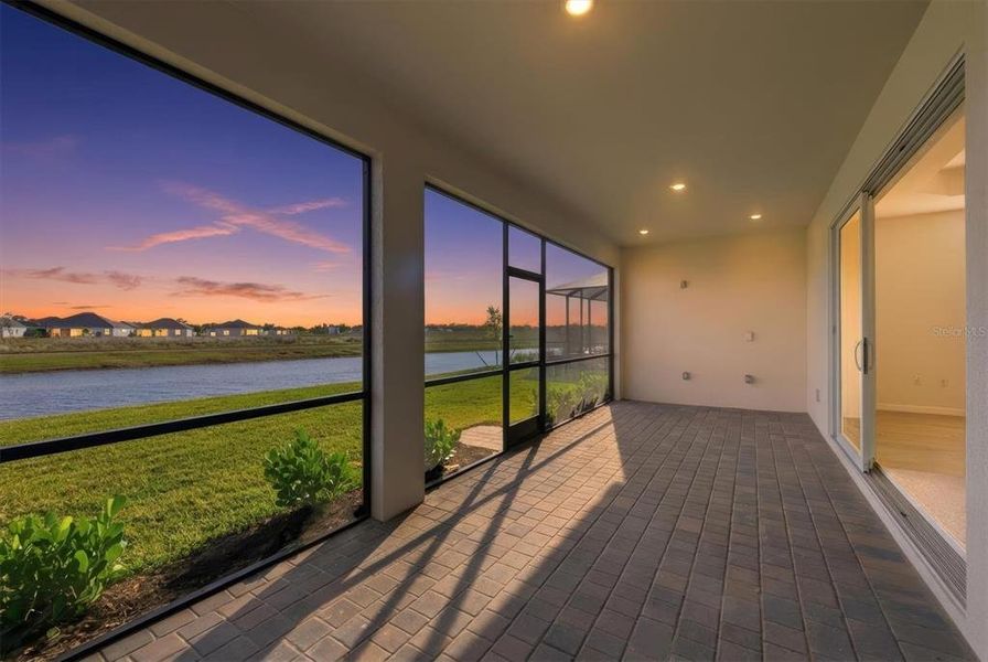 Exterior details and patio area of a home in Heritage Landing, Punta Gorda (Image 36).