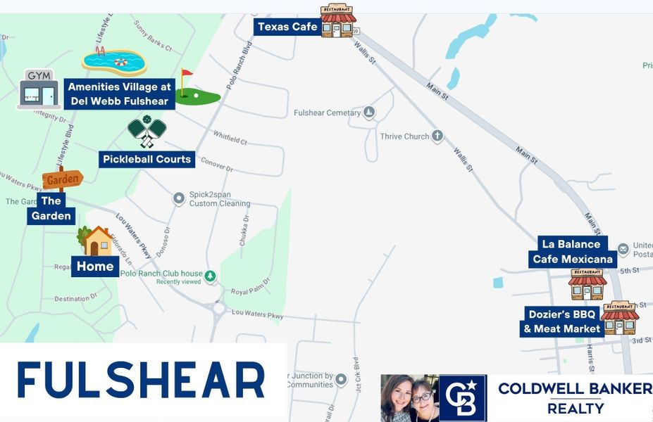 2D floor plan layout of this home in , Fulshear, TX (Image 3).