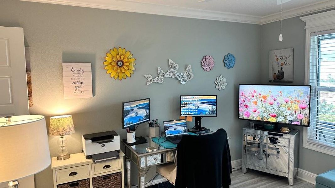 Furnished interior view inside a new home in , Okahumpka (Image 27). Furnished interior view inside a new home in , Okahumpka (Image 27).