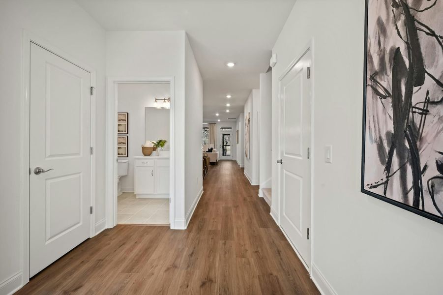 Representative unfurnished interior of a home built from the The Mimosa by Windsong Properties in Harmony Walk, Cartersville (Image 25).