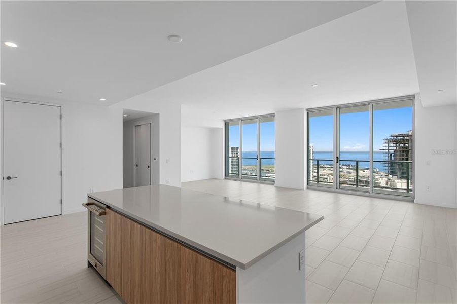 Furnished interior view inside a new home in , St. Petersburg (Image 13).