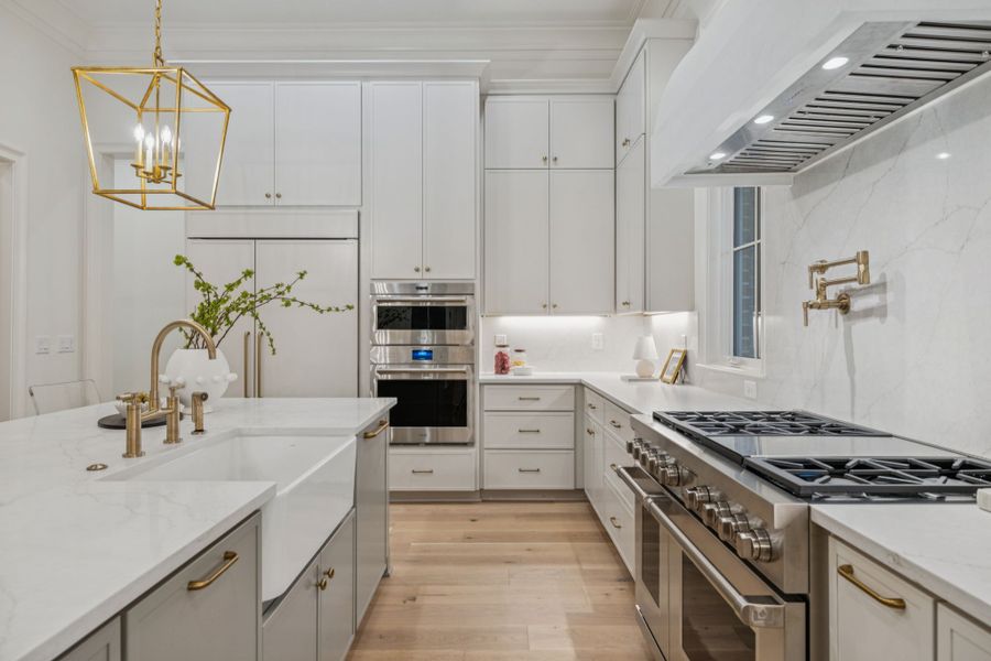 Furnished interior in a model home at The Grove in College Grove (Image 23). Furnished interior in a model home at The Grove in College Grove (Image 23).