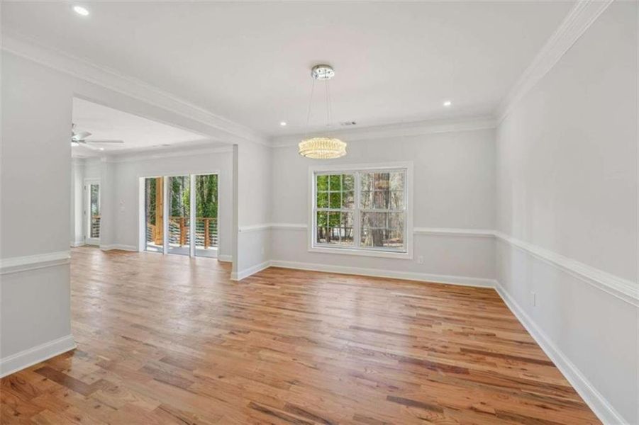 Spacious, unfurnished interior of a new home in , South Fulton (Image 44).