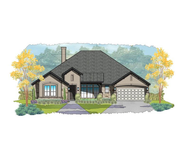 Representative rendering of the exterior for the Westbrook by Steve Klein Custom Builder (Image 25). Representative rendering of the exterior for the Westbrook by Steve Klein Custom Builder (Image 25).