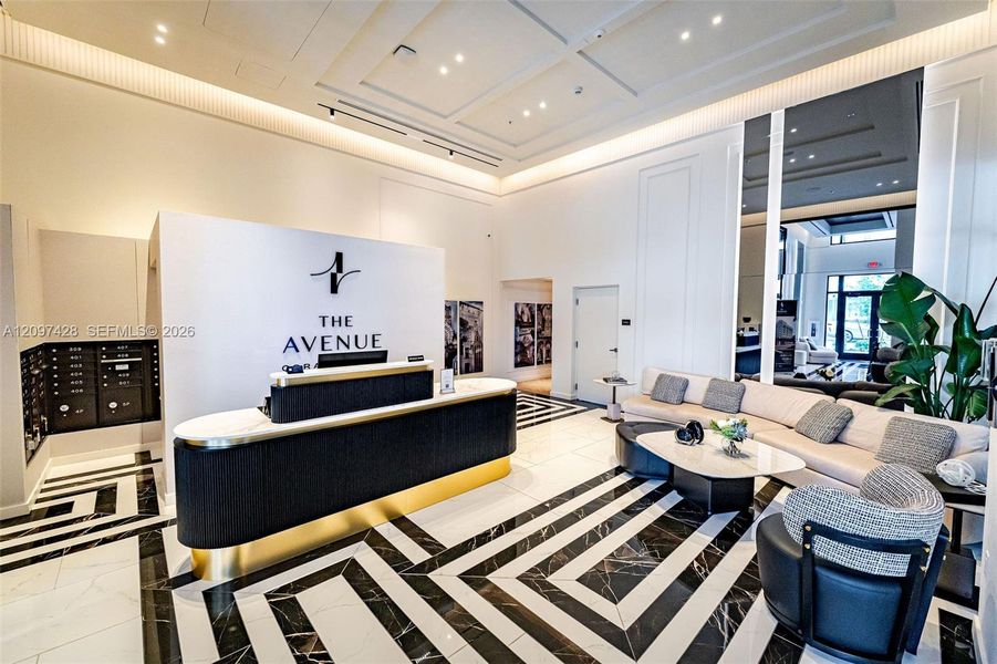 Furnished interior view inside a new home in , Coral Gables (Image 6).