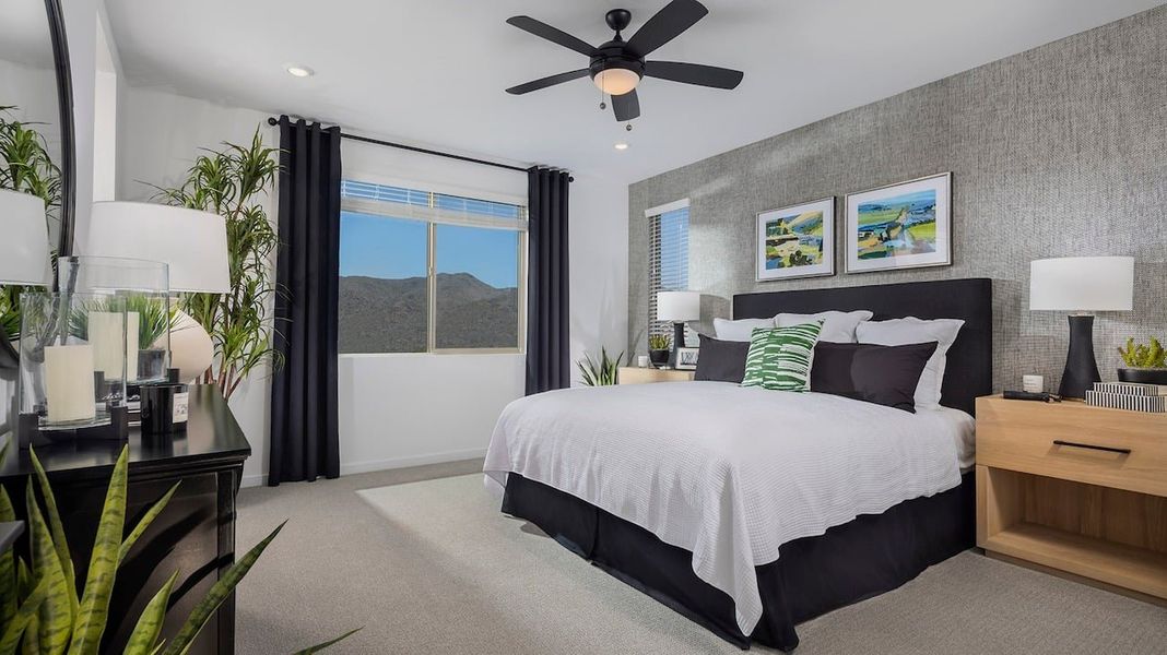Representative furnished interior of a home built from the 4004 by Risewell Homes in Bella Vista Farms, San Tan Valley (Image 3).