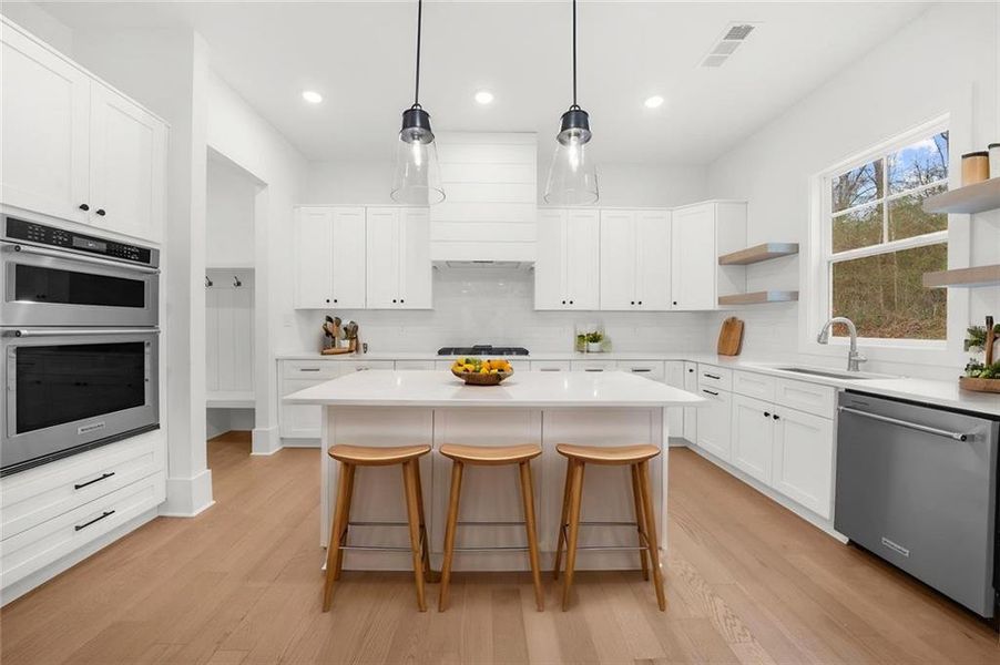Furnished interior view inside a new home in , Canton (Image 34).