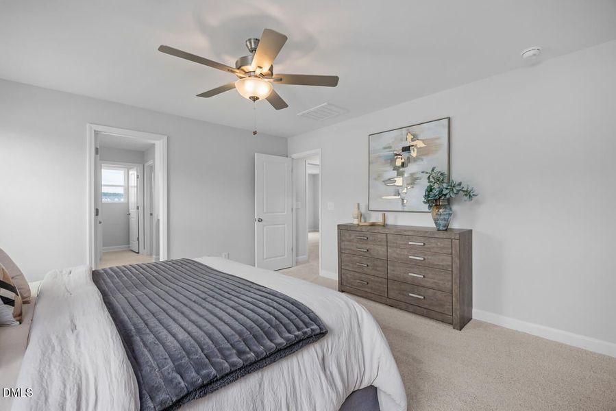 Furnished interior view inside a new home in Gregory Village, Lillington (Image 18).