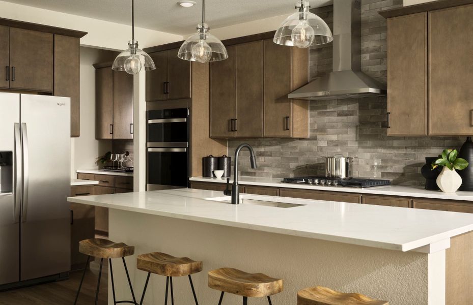 Representative furnished interior of a home built from the Loyola by Pulte Homes in Cordovan, Longmont (Image 15).