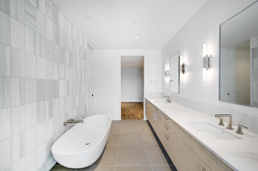Primary Photo is of a staged model or similar unit and is for illustrative purposes only.Bathroom