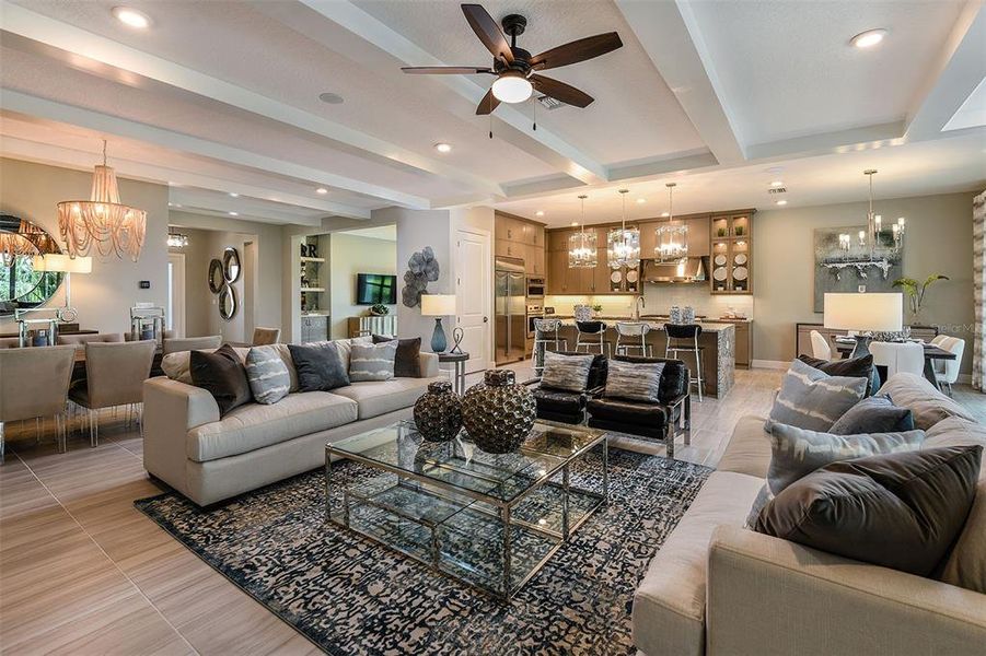 Furnished interior view inside a new home in Cresswind Lakewood Ranch, Lakewood Ranch (Image 13). Furnished interior view inside a new home in Cresswind Lakewood Ranch, Lakewood Ranch (Image 13).