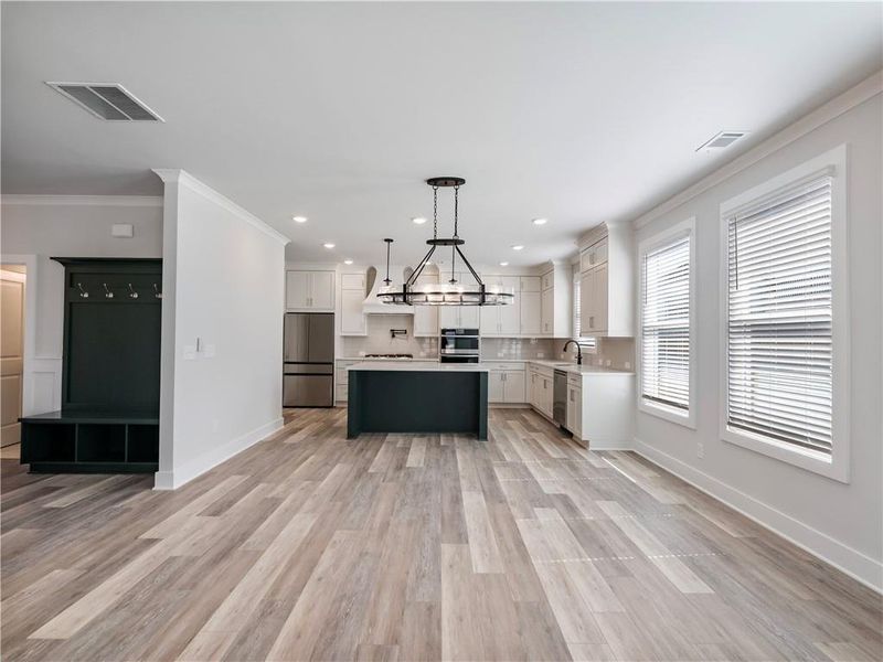 Furnished interior view inside a new home in , Lawrenceville (Image 10).