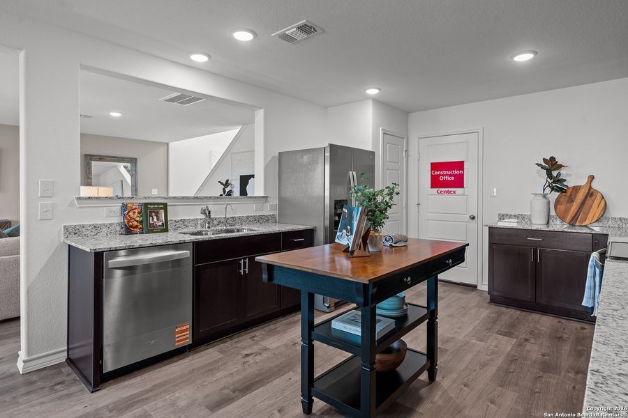 Furnished interior view inside a new home in Horizon Ridge, San Antonio (Image 7).