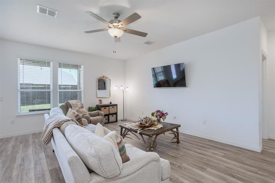 Furnished interior view inside a new home in , Anna (Image 26). Furnished interior view inside a new home in , Anna (Image 26).