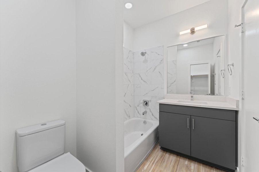 Furnished interior view inside a new home in , Houston (Image 30). Furnished interior view inside a new home in , Houston (Image 30).