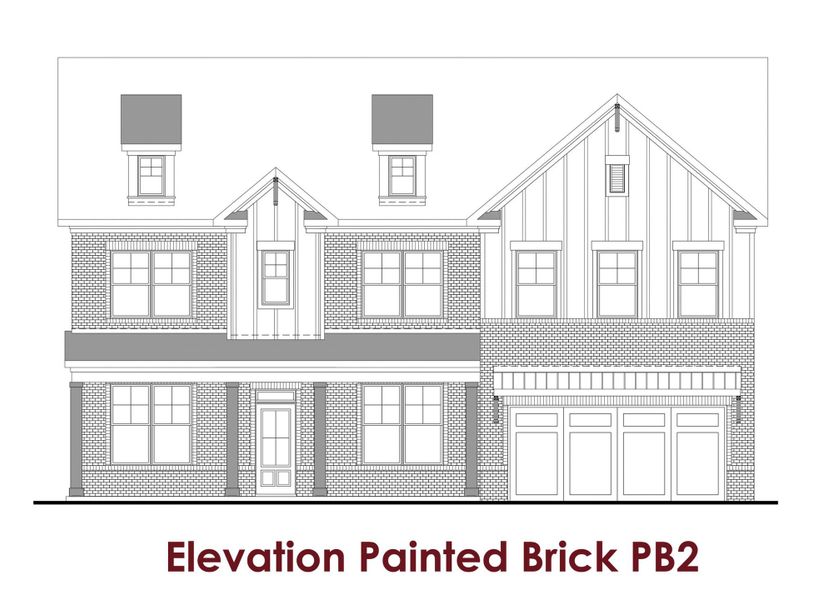 Representative rendering of the exterior for the Brookmont Primary Suite on Main by Chafin Communities (Image 5). Representative rendering of the exterior for the Brookmont Primary Suite on Main by Chafin Communities (Image 5).