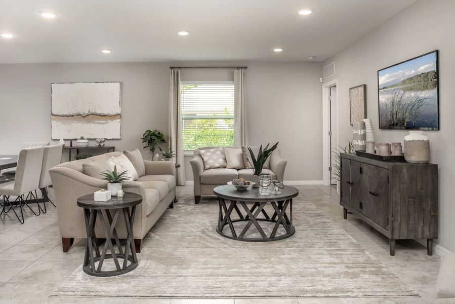 Furnished interior view inside a new home in Deland, Deland (Image 4).