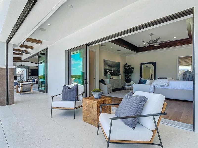 Exterior details and patio area of a home in , Fort Myers (Image 31).
