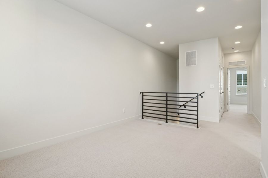 Spacious, unfurnished interior of a new home in Loretto Heights - Rise Collection, Denver (Image 18).