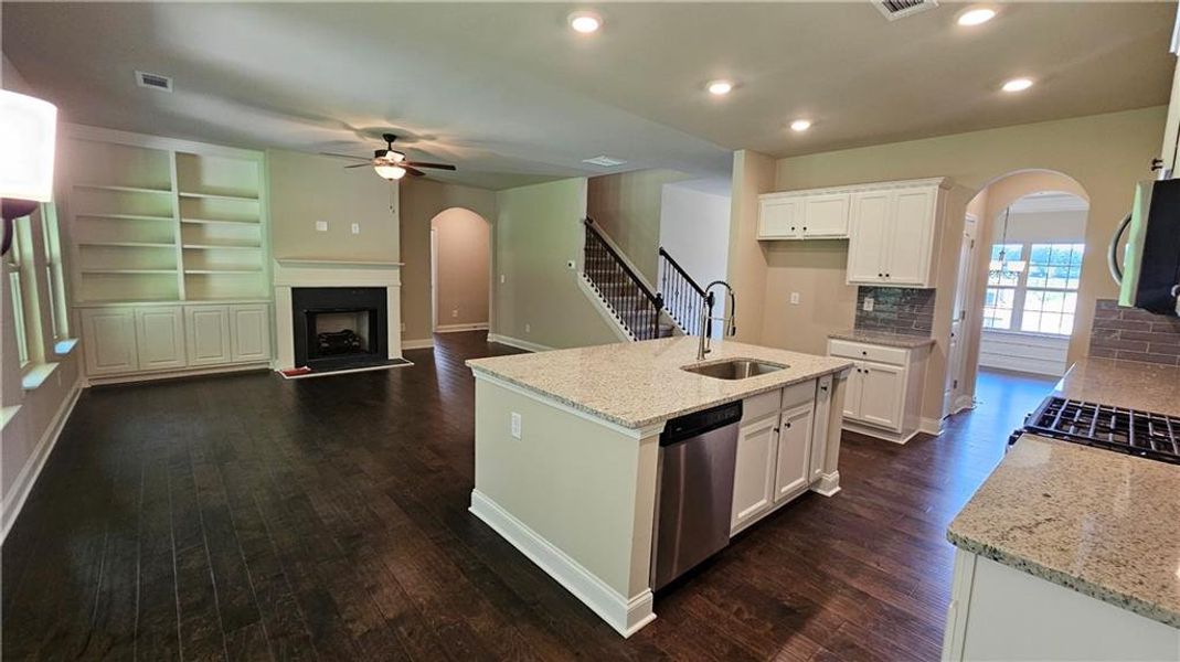 Furnished interior view inside a new home in , Grayson (Image 7). Furnished interior view inside a new home in , Grayson (Image 7).