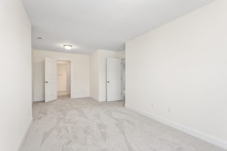 Representative unfurnished interior of a home built from the Devon by Keystone Homes NC in Trellises, High Point (Image 56).