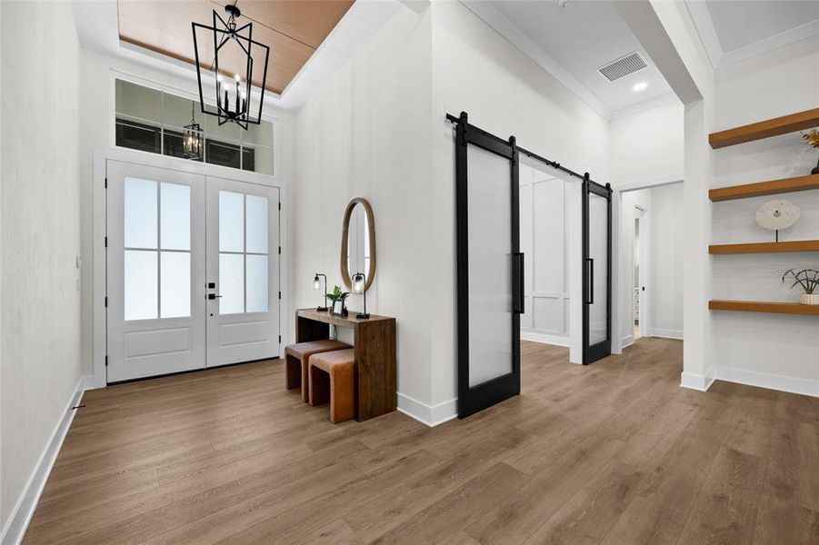 Furnished interior view inside a new home in , Gainesville (Image 19).