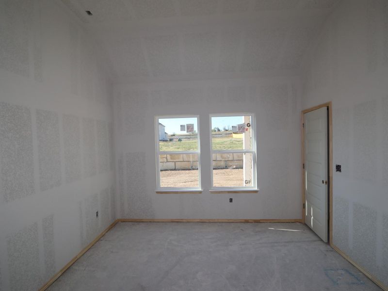 In-progress construction of a new home in Cascades at Onion Creek, Austin, TX (Image 13). In-progress construction of a new home in Cascades at Onion Creek, Austin, TX (Image 13).