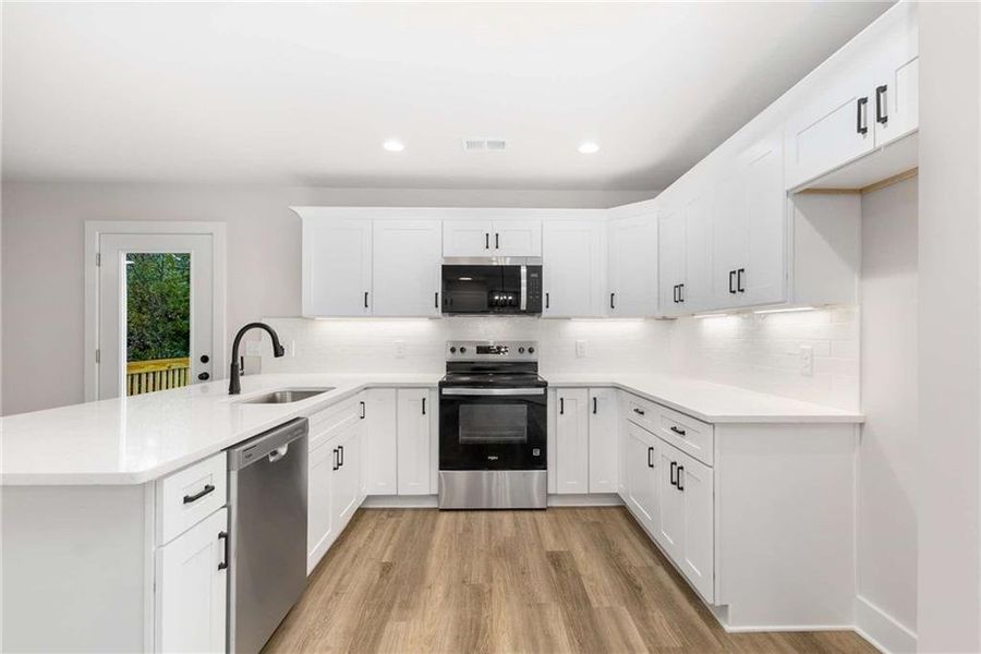 Furnished interior view inside a new home in , Gainesville (Image 8). Furnished interior view inside a new home in , Gainesville (Image 8).