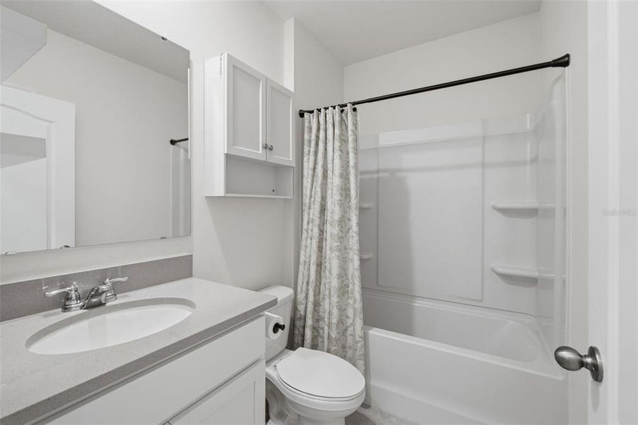 Furnished interior view inside a new home in , Clermont (Image 9). Furnished interior view inside a new home in , Clermont (Image 9).