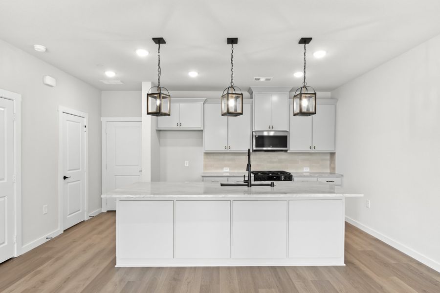 Furnished interior view inside a new home in Ten Mile Creek, Celina (Image 7).