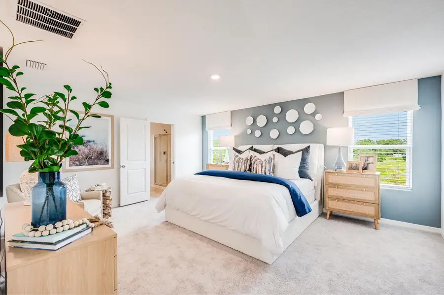 Furnished interior view inside a new home in Palm Wind, Hudson (Image 5). Furnished interior view inside a new home in Palm Wind, Hudson (Image 5).