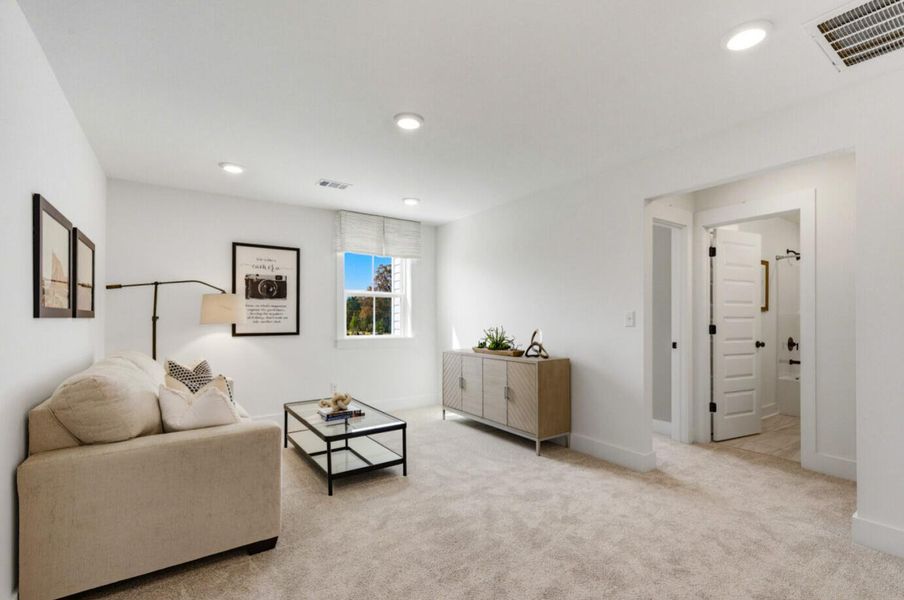 Furnished interior view inside a new home in The Groves of Berkeley, Moncks Corner (Image 7).